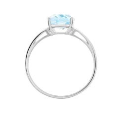 Marc Orian Anniversaire De Mariage|Bagues > Bague Lis Or Blanc Topaze