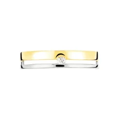 Marc Orian Anniversaire De Mariage|Bagues > Bague Lola Or Bicolore Diamant