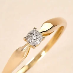 Bague Louisanna Or Jaune Diamant