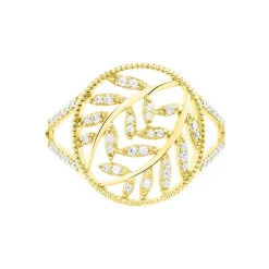 Marc Orian Bijoux Zirconium|Bagues > Bague Lucianise Or Jaune Oxyde De Zirconium