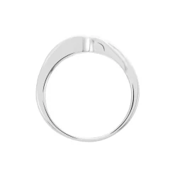 Bague Lysie Argent Blanc Oxyde De Zirconium