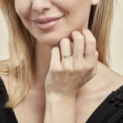 Marc Orian Anniversaire De Mariage|Bagues > Bague Magnolia Or Blanc Diamant