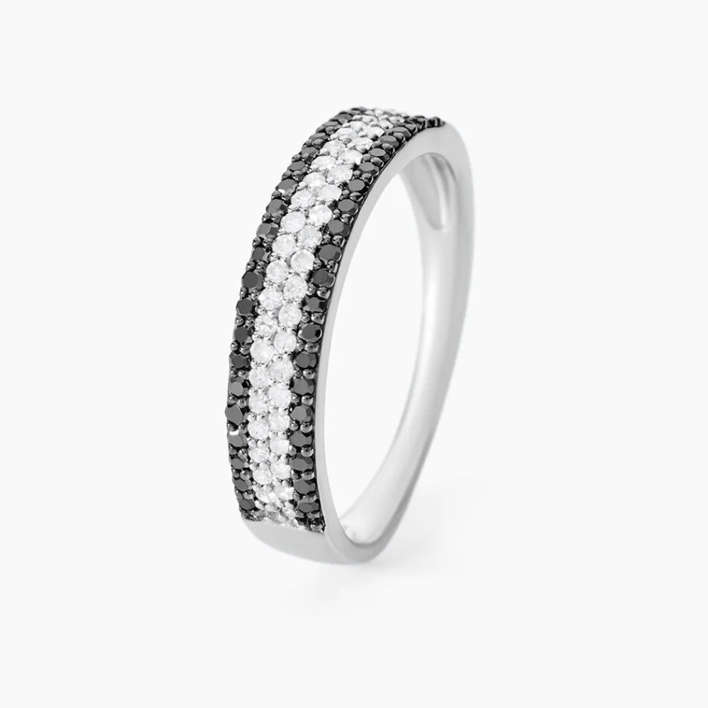 Marc Orian Bagues|Bagues Diamant > Bague Maissara Or Blanc Diamant
