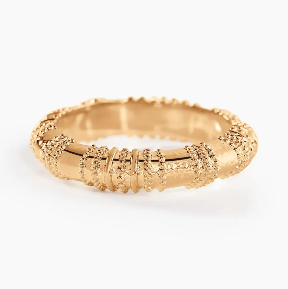 Bague Manua Plaqué Or Jaune