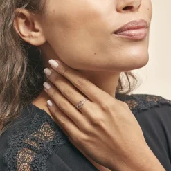 Marc Orian Bijoux Or|Anniversaire De Mariage > Bague Marnie Or Blanc Diamant