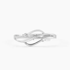 Marc Orian Bijoux Or|Anniversaire De Mariage > Bague Marnie Or Blanc Diamant