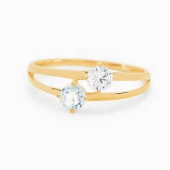 Marc Orian Anniversaire De Mariage|Bagues > Bague Matija Or Jaune Topaze Oxyde De Zirconium