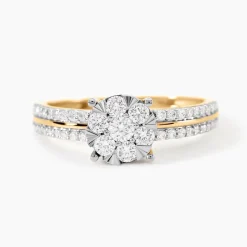 Bague Maurelius Or Jaune Diamant Synthétique
