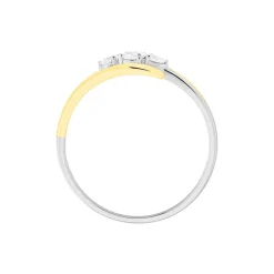 Bague Mayline Or Bicolore Diamant