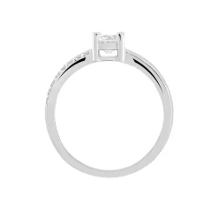 Marc Orian Bagues Fantaisie|Bijoux Zirconium > Bague Mayssara Argent Blanc Oxyde De Zirconium
