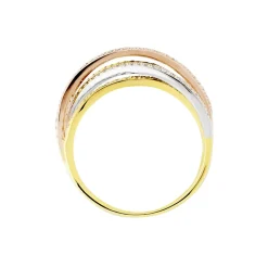 Marc Orian Bagues|Bagues Diamant > Bague Melani Or Tricolore Diamant