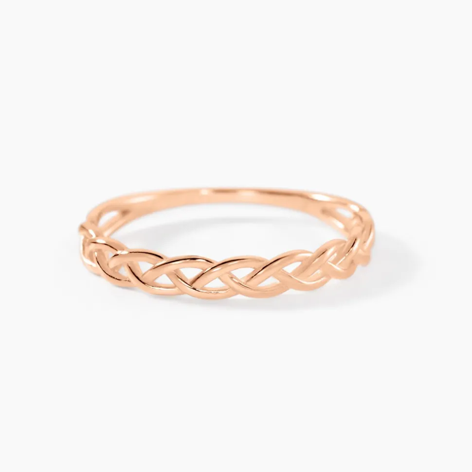 Bague Messina Argent Rose