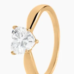 Bague Minos Plaqué Or Oxyde De Zirconium