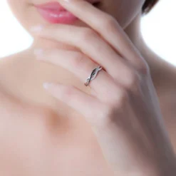 Marc Orian Bagues|Bagues Diamant > Bague Naciye Or Blanc Diamant