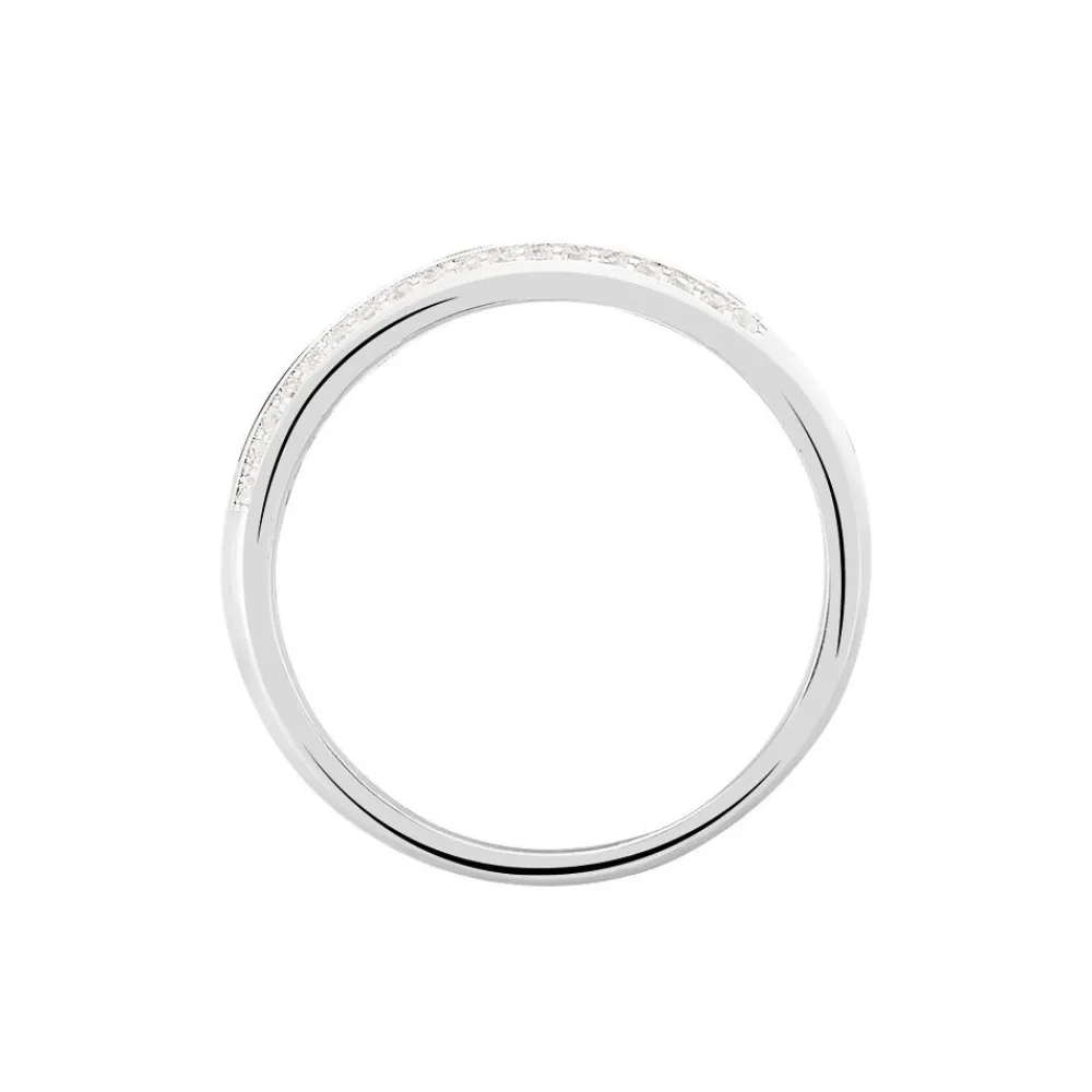 Marc Orian Bijoux Zirconium|Bagues > Bague Nataelle Argent Blanc Oxyde De Zirconium
