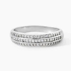 Marc Orian Bijoux Zirconium|Bagues > Bague Nataelle Argent Blanc Oxyde De Zirconium