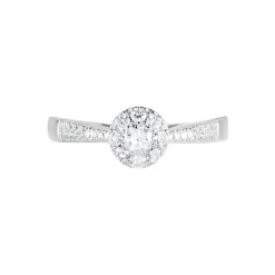 Bague Neptune Or Blanc Diamant