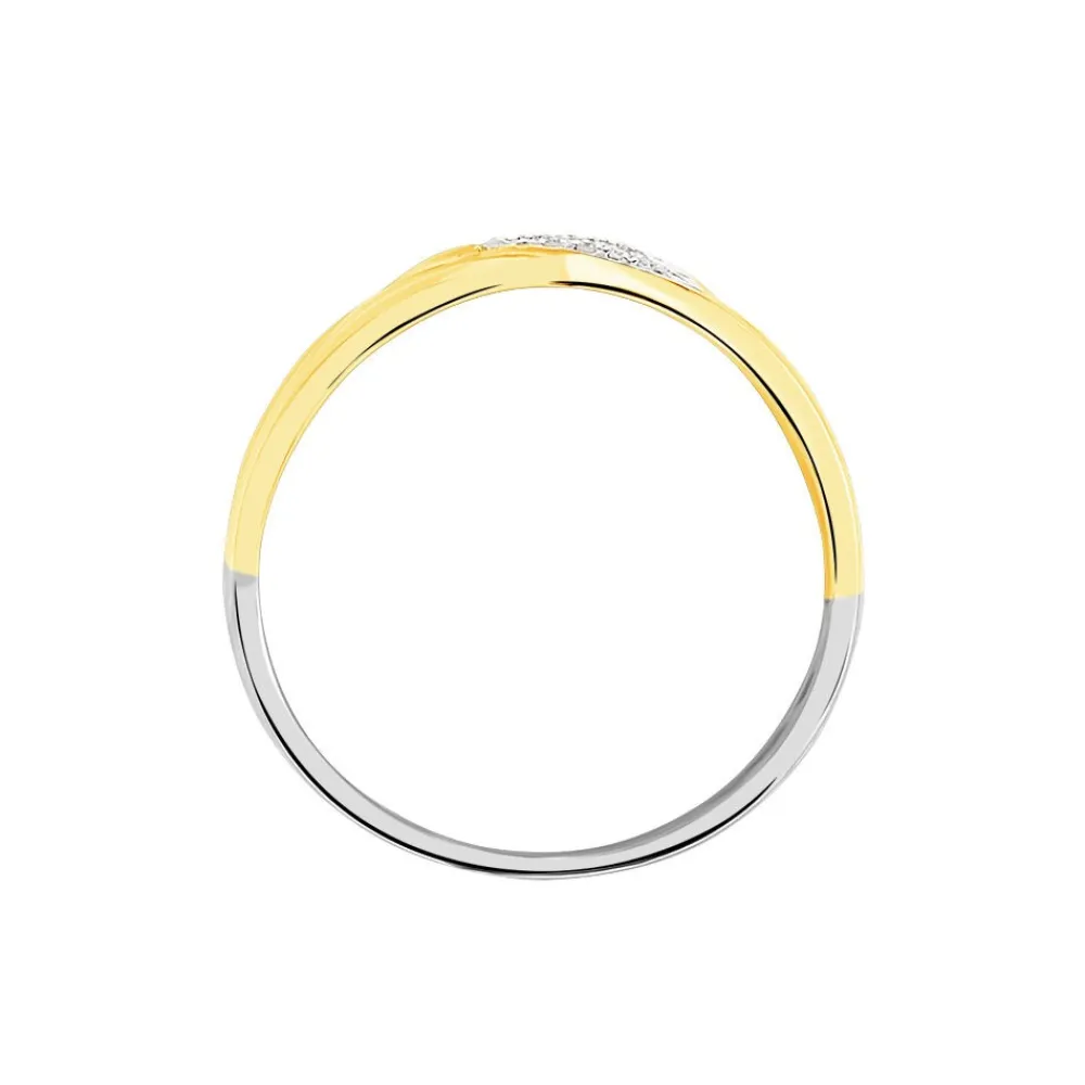 Marc Orian Bijoux Or|Bagues > Bague Nesibe Or Tricolore Diamant