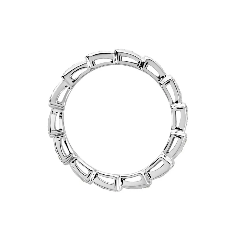 Marc Orian Bagues Fantaisie|Bijoux Zirconium > Bague Nevada Argent Blanc Oxyde De Zirconium