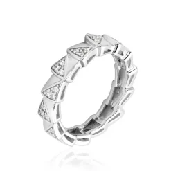 Marc Orian Bagues Fantaisie|Bijoux Zirconium > Bague Nevada Argent Blanc Oxyde De Zirconium