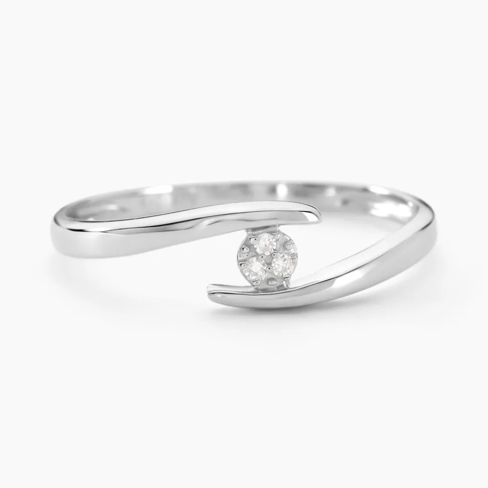 Bague Nolah Or Blanc Diamant