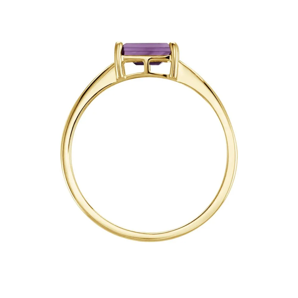Marc Orian Anniversaire De Mariage|Bagues > Bague Nottingham Or Jaune Améthyste or jaune améthyste violet