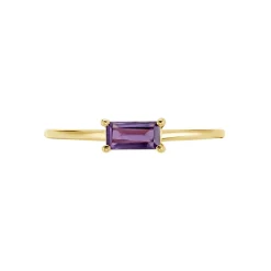 Marc Orian Anniversaire De Mariage|Bagues > Bague Nottingham Or Jaune Améthyste or jaune améthyste violet
