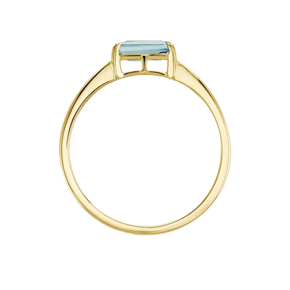 Marc Orian Anniversaire De Mariage|Bagues > Bague Nottingham Or Jaune Topaze or jaune topaze bleu sky