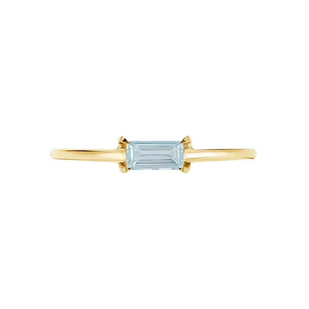 Marc Orian Anniversaire De Mariage|Bagues > Bague Nottingham Or Jaune Topaze or jaune topaze bleu sky