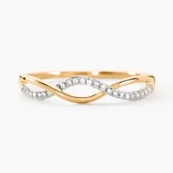 Bague Nucia Or Jaune Diamant