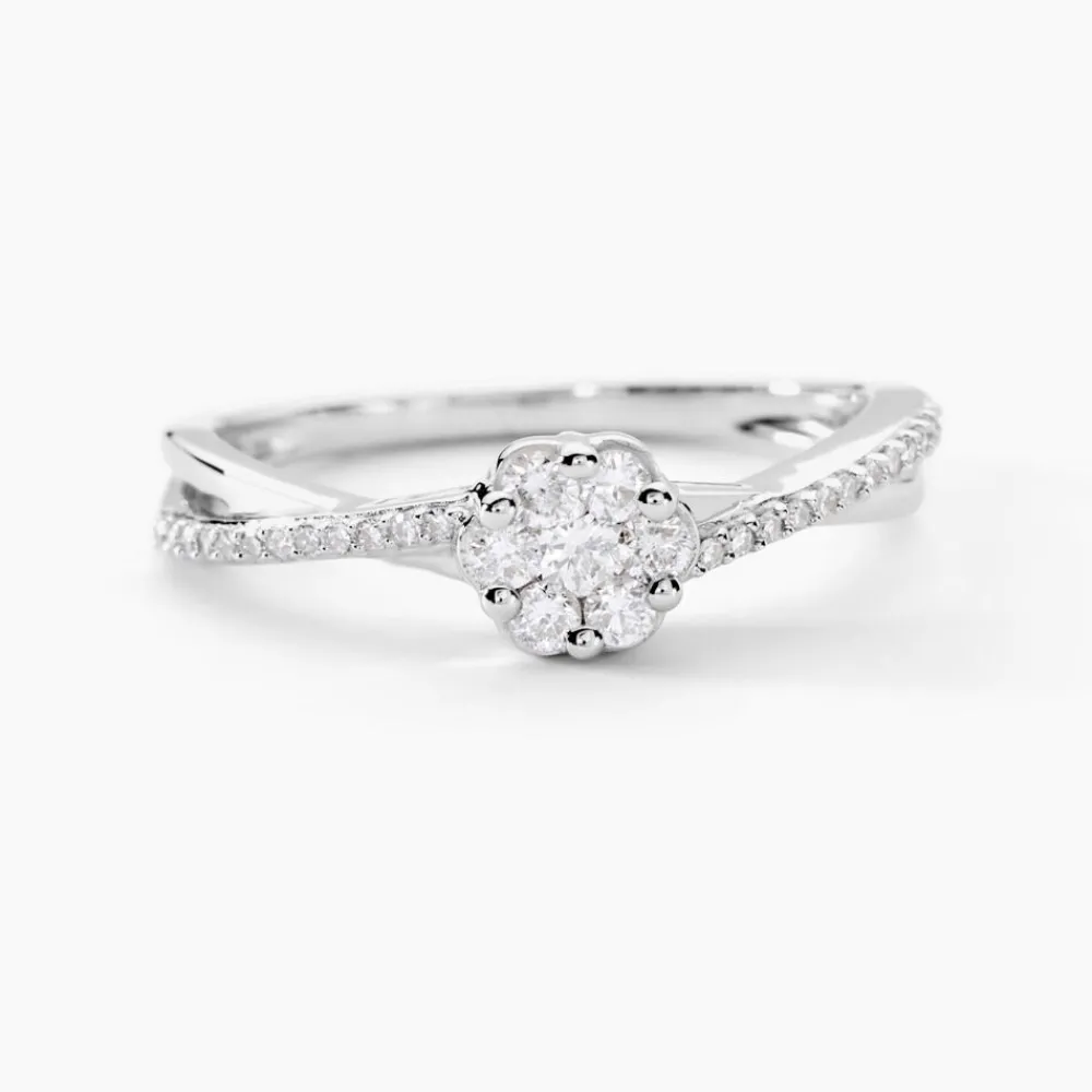 Marc Orian Anniversaire De Mariage|Bagues > Bague Nusa Or Blanc Diamant
