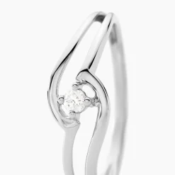 Marc Orian Bagues|Bagues Fiançailles > Bague Onenn Or Blanc Diamant