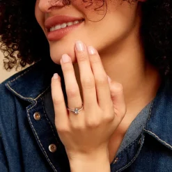Marc Orian Anniversaire De Mariage|Bagues > Bague Or Blanc Anja Topaze or blanc topaze bleu