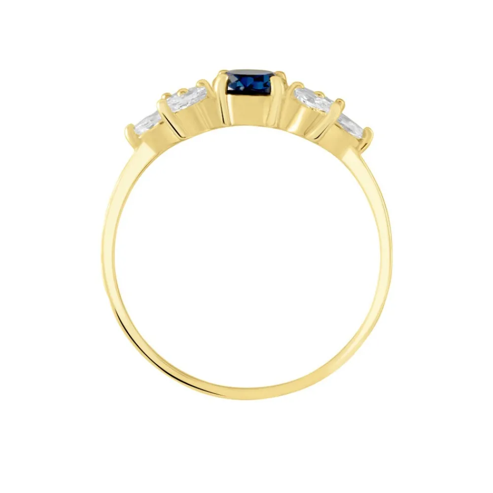 Marc Orian Anniversaire De Mariage|Bagues > Bague Or Blanc Dayron Topaze Oxydes De Zirconium