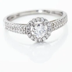 Bague Or Blanc Natanaele Diamants