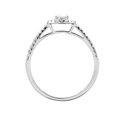 Bague Or Blanc Natanaele Diamants