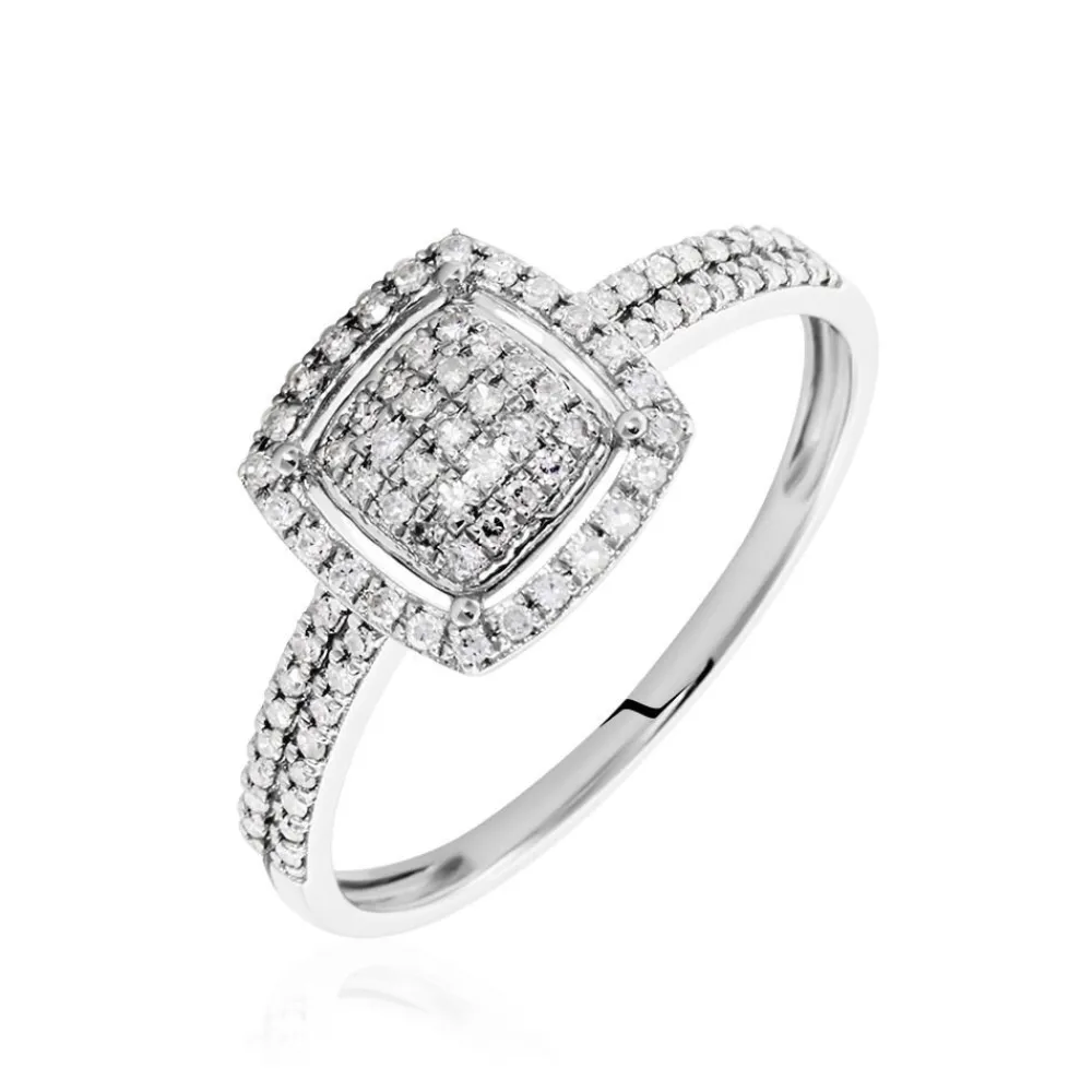 Marc Orian Bijoux Or|Anniversaire De Mariage > Bague Or Blanc Zuzana Diamants