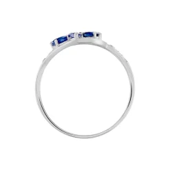 Marc Orian Anniversaire De Mariage|Bagues Saphir > Bague Orchidee Or Blanc Saphir Diamant