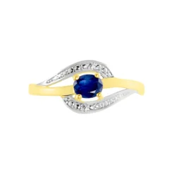 Marc Orian Anniversaire De Mariage|Bagues Saphir > Bague Or Jaune Connor Saphir Diamants