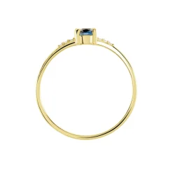 Marc Orian Anniversaire De Mariage|Bagues > Bague Or Jaune Jehane Topaze Oxydes De Zirconium or jaune topaze bleu london