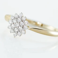 Marc Orian Bagues De Promesse|Bagues > Bague Or Jaune Kailyn Oxyde De Zirconium