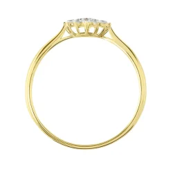 Marc Orian Bagues De Promesse|Bagues > Bague Or Jaune Kailyn Oxyde De Zirconium