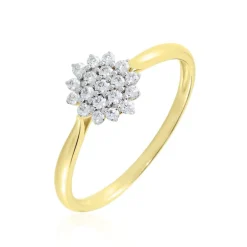 Marc Orian Bagues De Promesse|Bagues > Bague Or Jaune Kailyn Oxyde De Zirconium