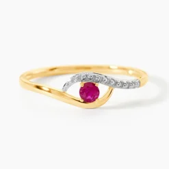 Marc Orian Bagues Rubis|Anniversaire De Mariage > Bague Or Jaune Karmele Rubis or jaune rubis