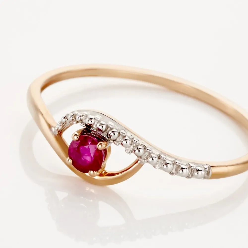 Marc Orian Bagues Rubis|Anniversaire De Mariage > Bague Or Jaune Karmele Rubis or jaune rubis