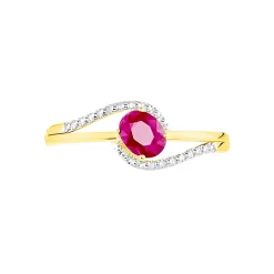 Marc Orian Bagues Rubis|Anniversaire De Mariage > Bague Or Jaune Katalin Rubis