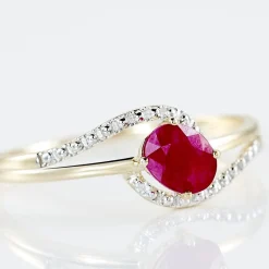 Marc Orian Bagues Rubis|Anniversaire De Mariage > Bague Or Jaune Katalin Rubis