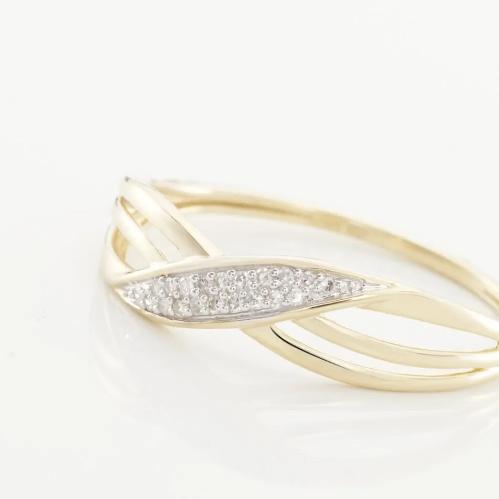 Marc Orian Bijoux Or|Bagues > Bague Or Jaune Passane Diamants