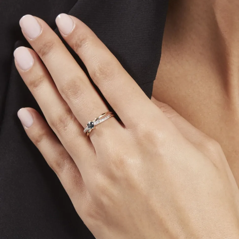 Bague Or Jaune Rory Topaze