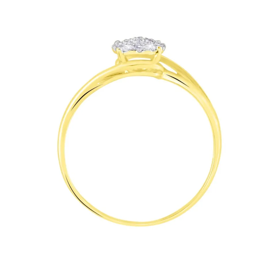 Bague Or Jaune Rosariane Diamants
